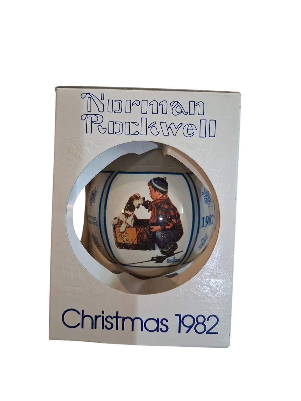 Norman Rockwell 1982 Ornament